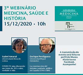 3° Webinário Medicina, Saúde e História